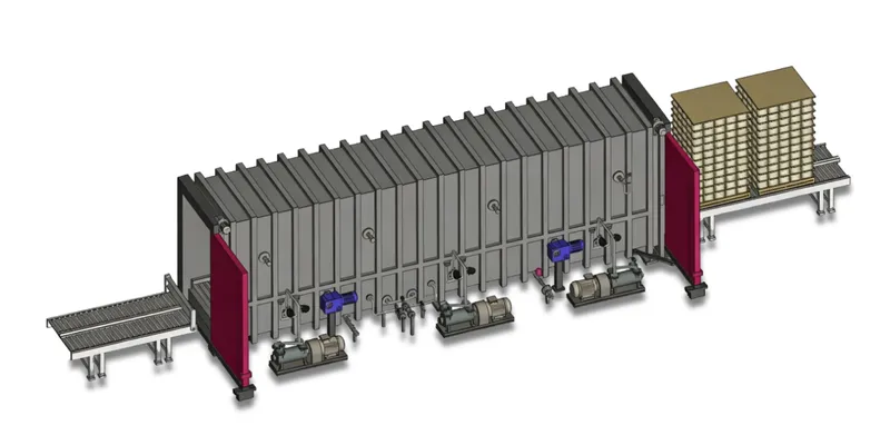 XORELLA Vacuum Conditioning and Heat Setting Machine
